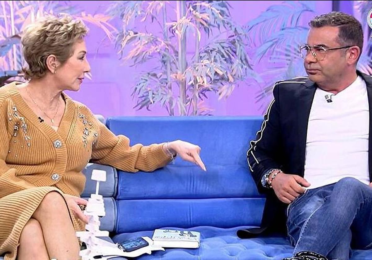 Jorge Javier le 'quita' el sitio a Ana Rosa Quintana en las tardes de  Telecinco | El Correo
