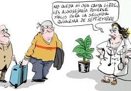 La viñeta de Cerrajería sobre el cierre de camas en verano en los hospitales de Vitoria