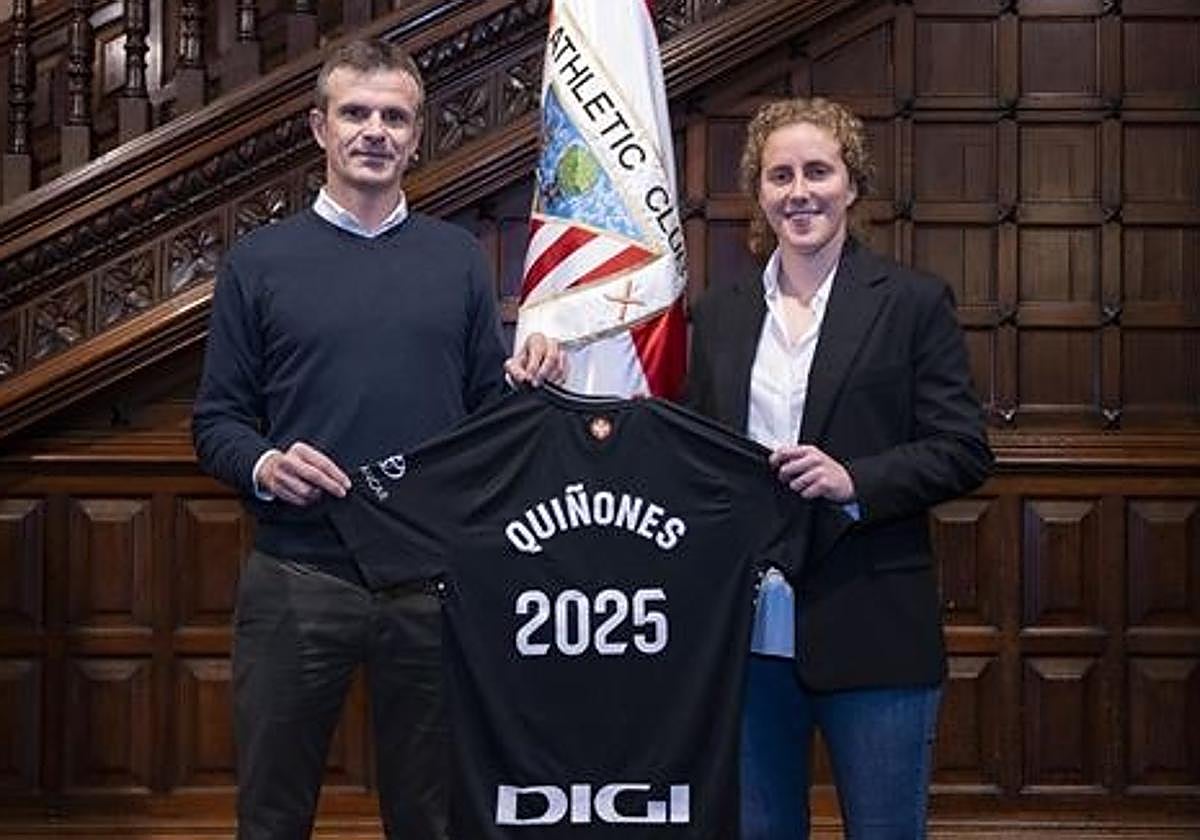 Mariasun Quiñones renueva con el Athletic para la temporada 2024-25.