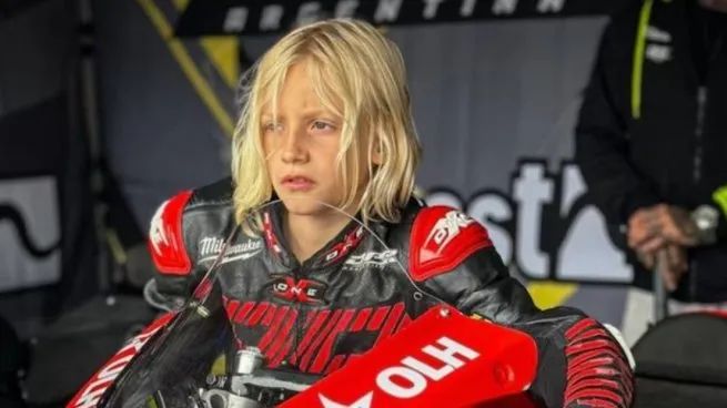 Tragedia en el motociclismo: muere un piloto argentino de 9 años