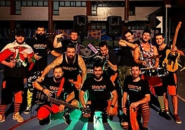 La elektrotxaranga Sakatu.