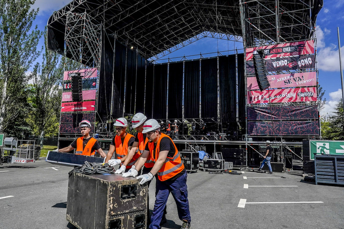 Todo listo para el Azkena