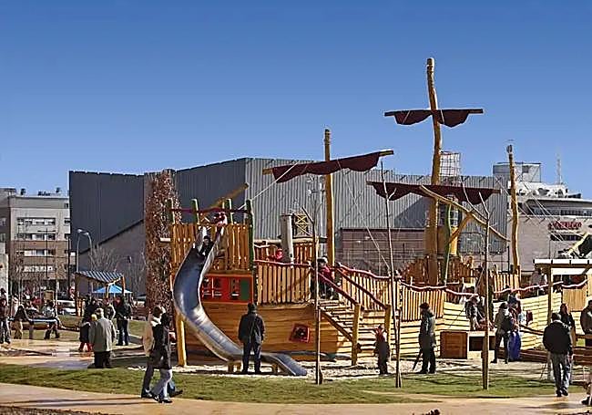 Parque del galeón pirata.