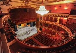 Interior del Teatro Principal de Vitoria.