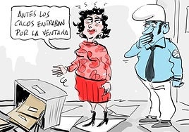 La tira de Cerrajería y el servicio de ciberseguridad del Ayuntamiento de Vitoria