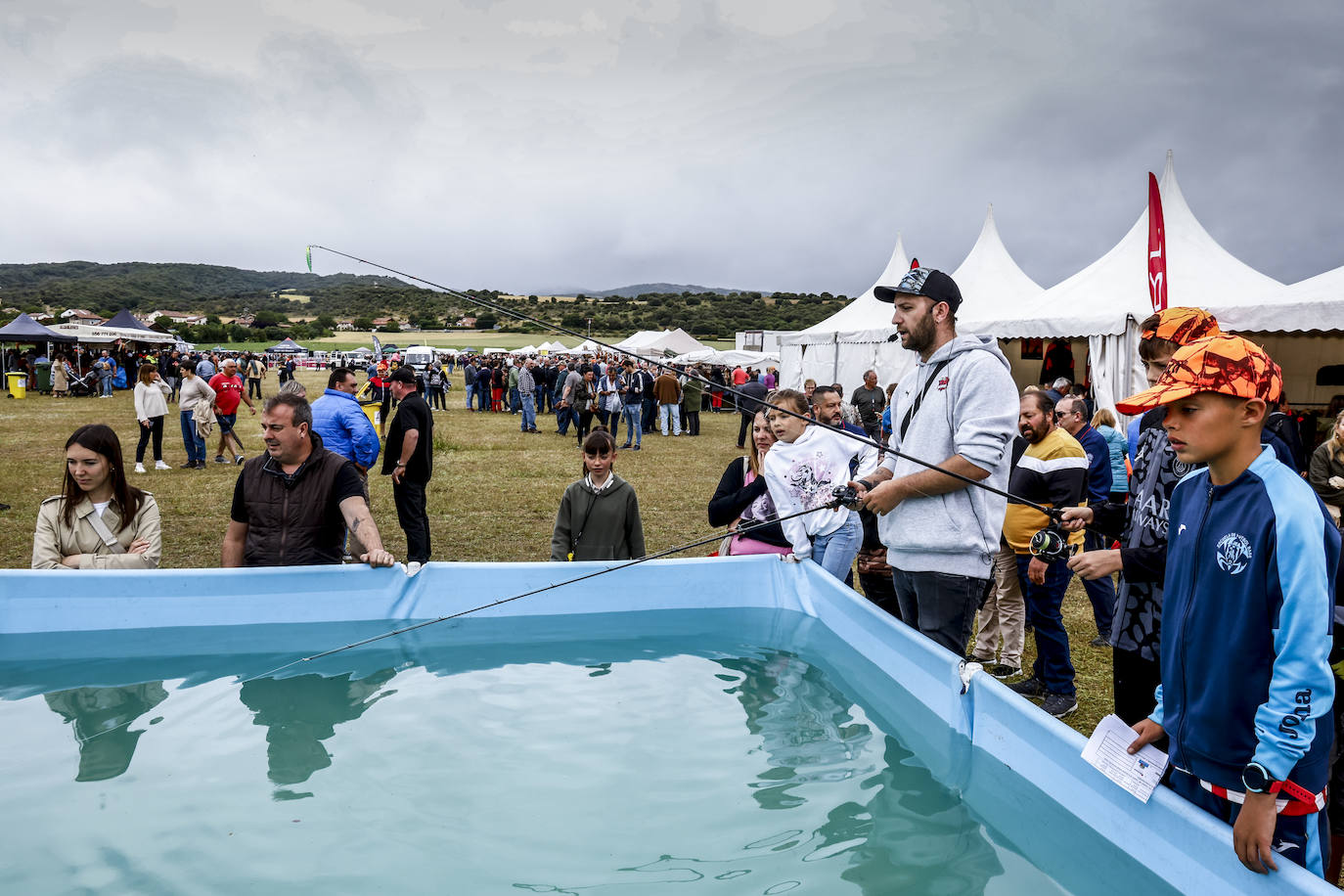 Fiesta de los cazadores vascos en Foronda