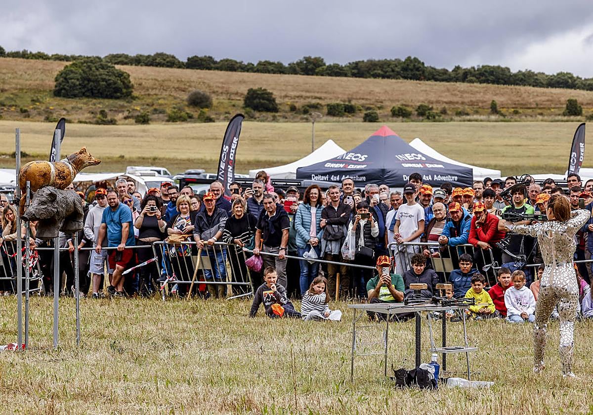 Ambiente en las campas de Foronda.