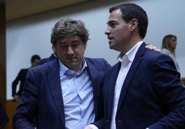 Eneko Andueza (PSE) e Imanol Pradales (PNV).