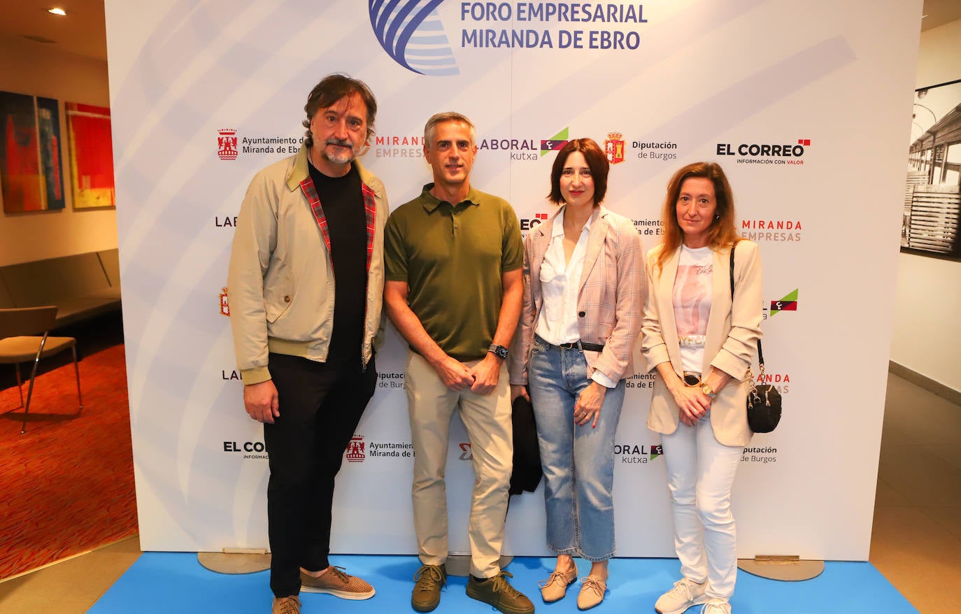 Jesús Conde, Fernando Rodríguez, Sonia Amaro y Mamen Muñoz