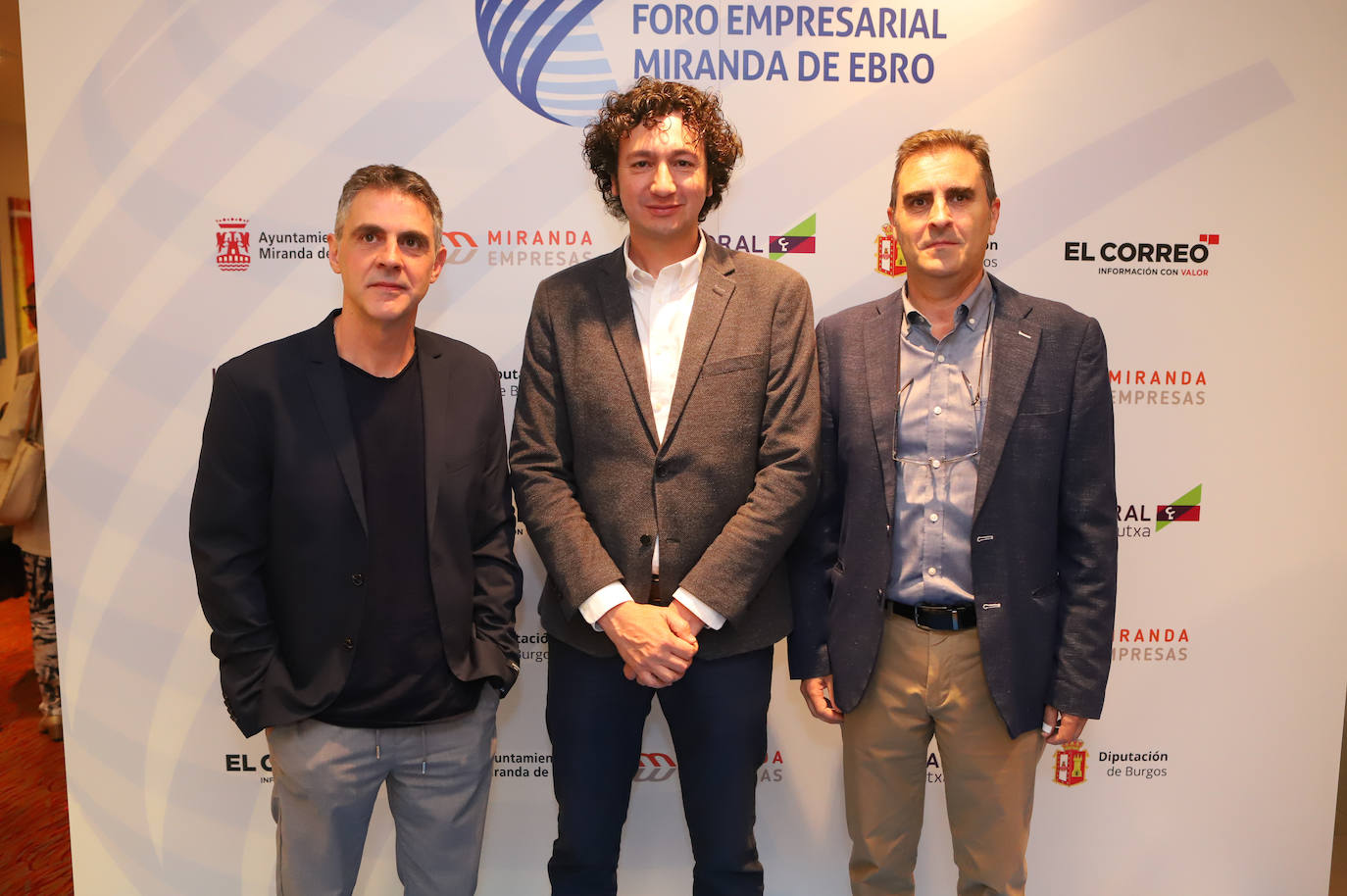 Salvador Arroyo, Jorge López del Canto y Jesús González