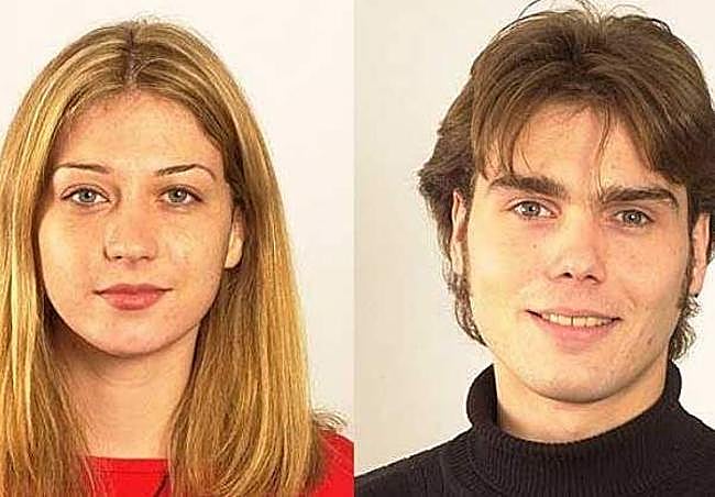 La foto oficial de la pareja en 'Gran Hermano'.