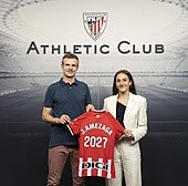 Jone Amezaga e Irene Oguiza amplían su contrato con el Athletic