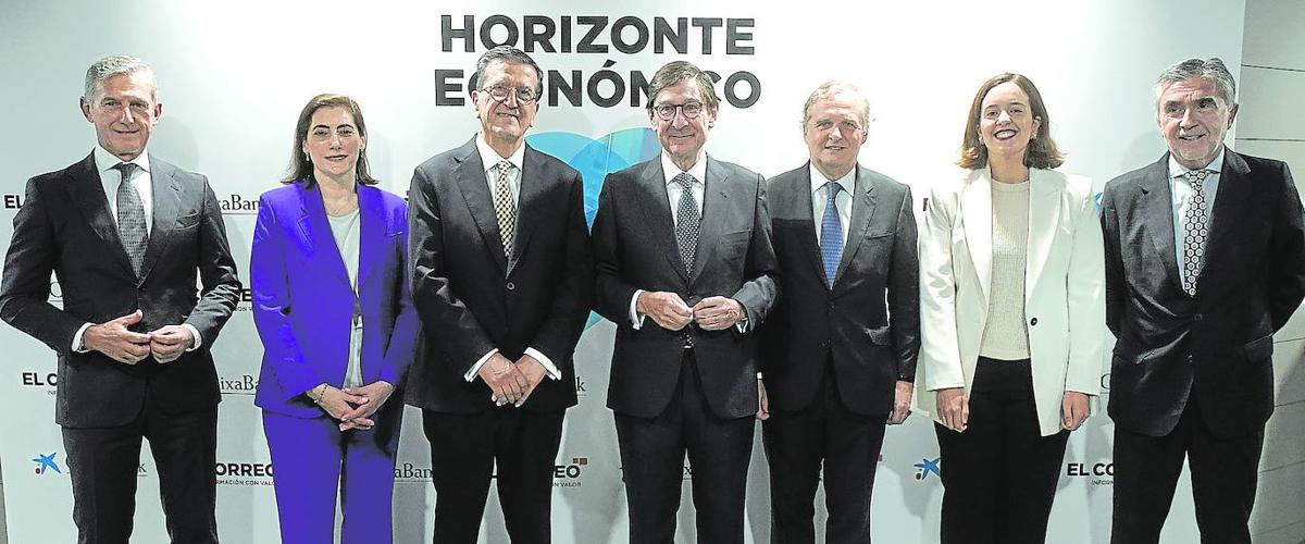 Kepa Badiola, María Luisa Martínez, Enrique de Ybarra, José Ignacio Goirigolzarri, Ignacio Ybarra, Itxaso Berrojalbiz e Iñaki Arechabaleta.