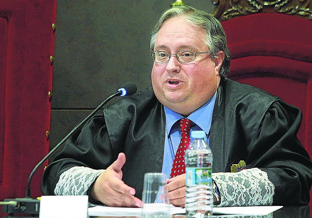 Luis Ángel Garrido preside el Contencioso-Administrativo del TSJPV en funciones desde 2020.