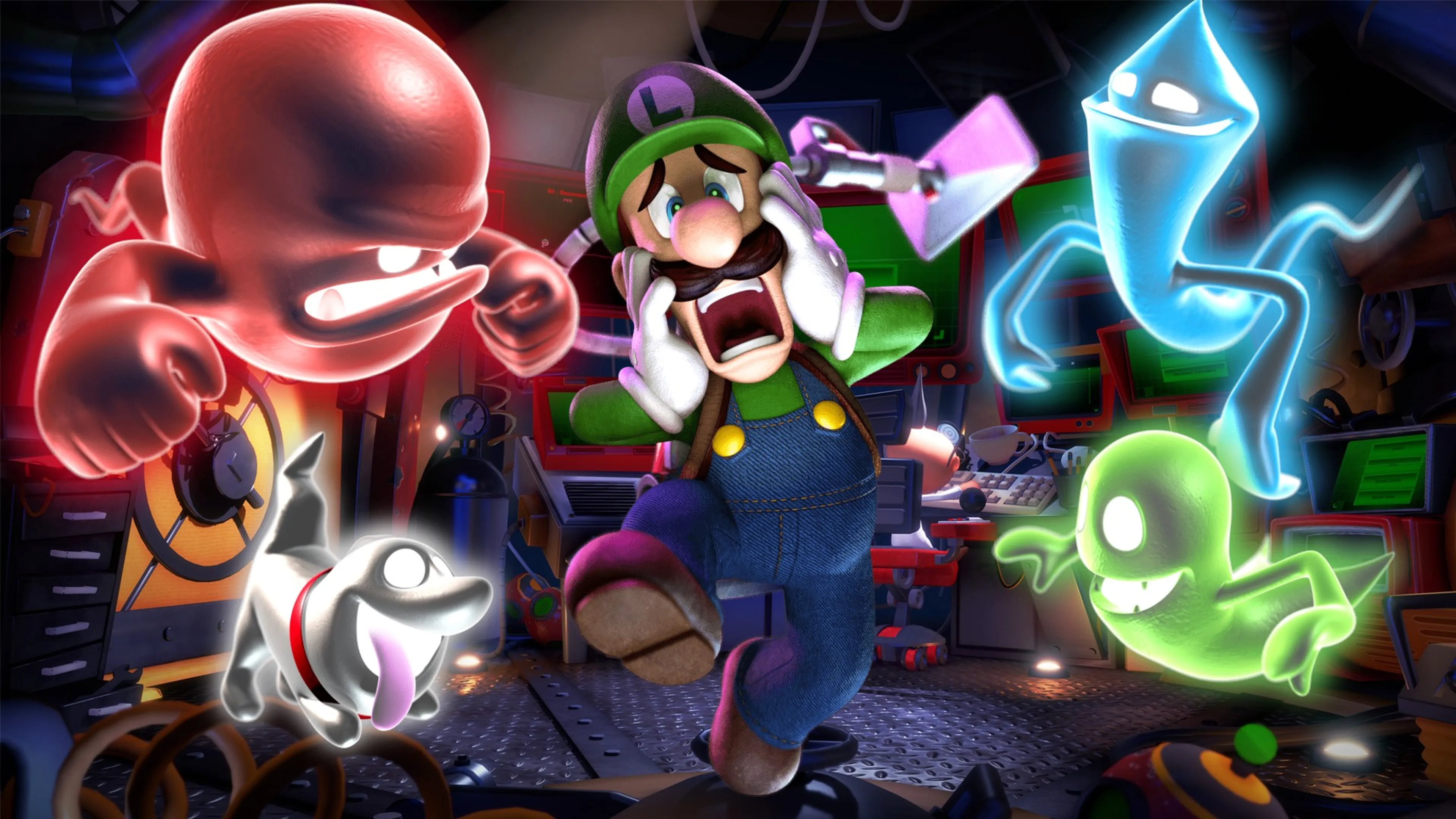 Imagen principal - Santiago Segura: «Luigi&#039;s Mansion 2 HD recoge muchos elementos del cine de terror clásico»