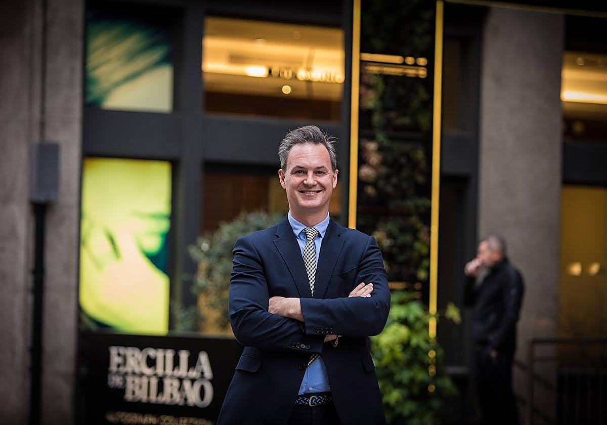 Iñaki Etxeguren, director del Ercilla.