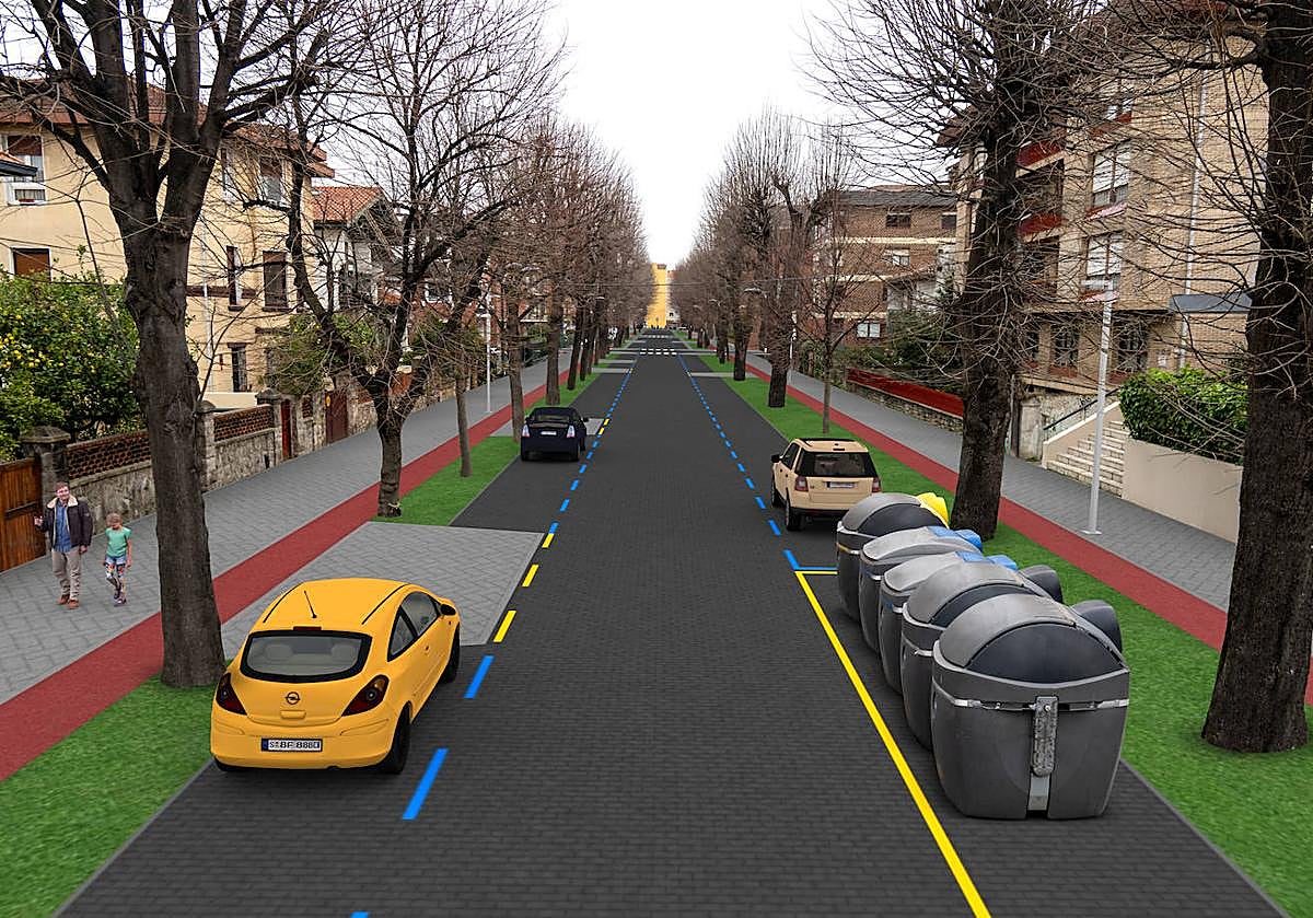 Imagen principal - Infografías de la calle Máximo Aguirre.