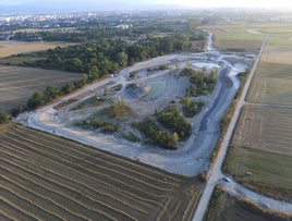 La balsa será la joya del ansiado parque de Larragorri que rematará el Anillo Verde.