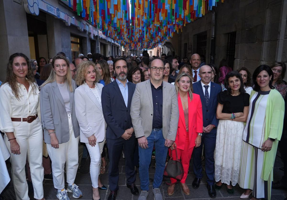 Mar Dabán, María Nanclares, Cristina González, Javier Hurtado, Diego Martínez de San Vicente, Irma Basterra, Axier Urresti, Nerea Melgosa y Patricia García.