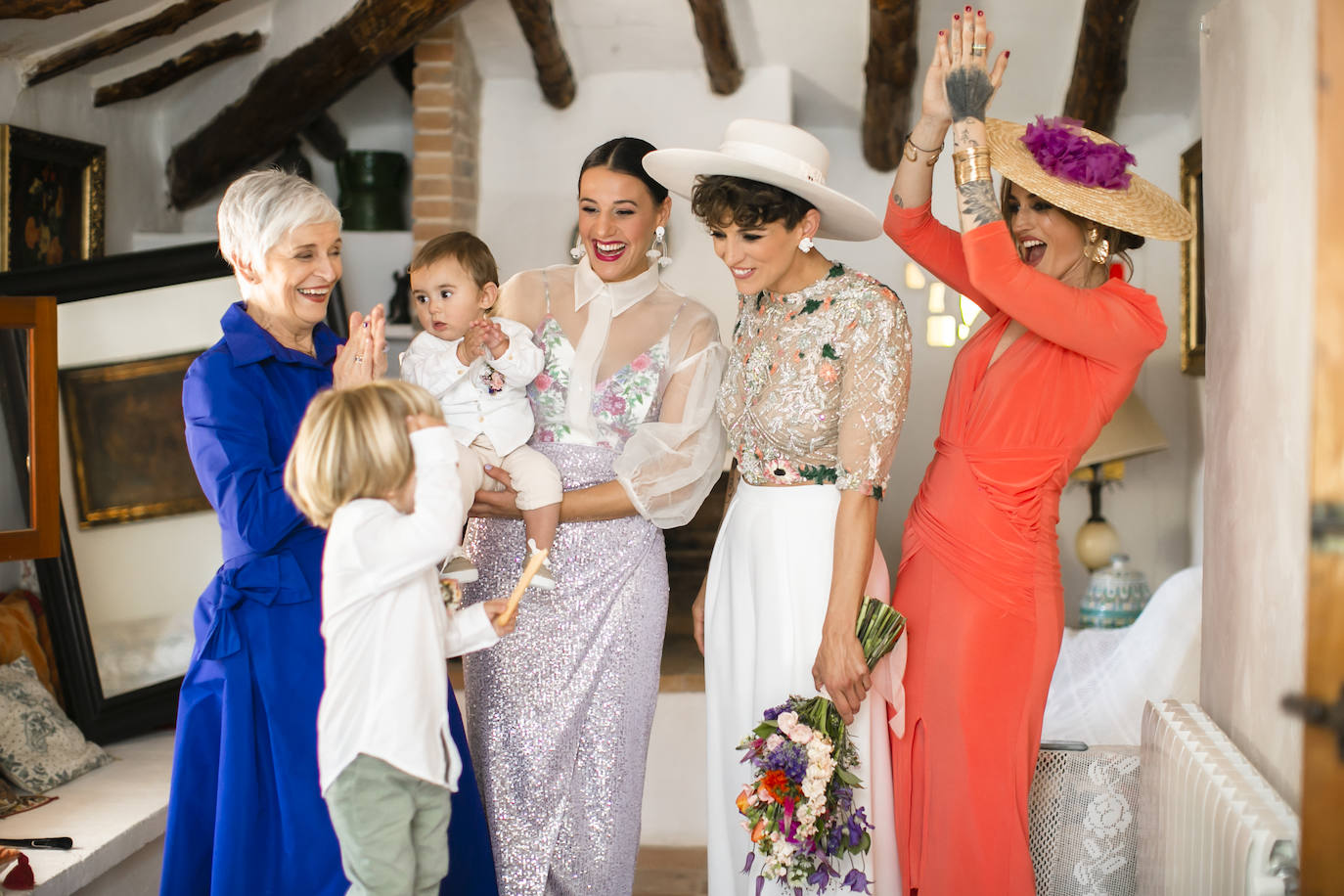 La boda mexicana de Carla y Ana, que encontraron sus looks soñados en Bilbao