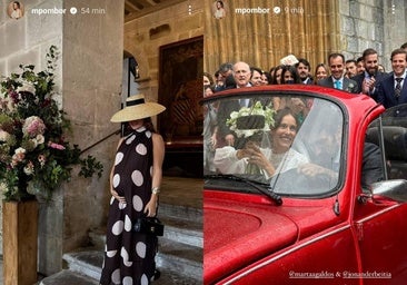 Marta Pombo y Luis Zamalloa, un fin de semana en Bizkaia con boda incluida