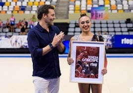 Homenaje de despedida de la Federación a Teresa Gorospe.