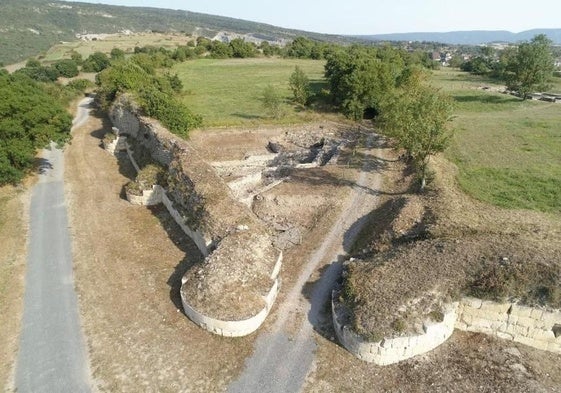 Panorámica del yacimiento de Iruña Veleia.