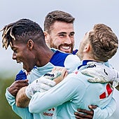 Simón ve a Nico «muy feliz en el Athletic y con las ideas muy claras»