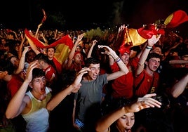 España arrasa en las televisiones: casi 800.000 personas presenciaron el triunfo de La Roja en Euskadi