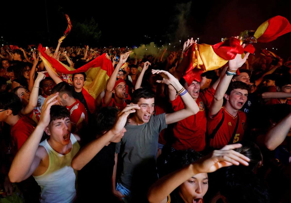 Vitoria instala una pantalla para seguir la final de España