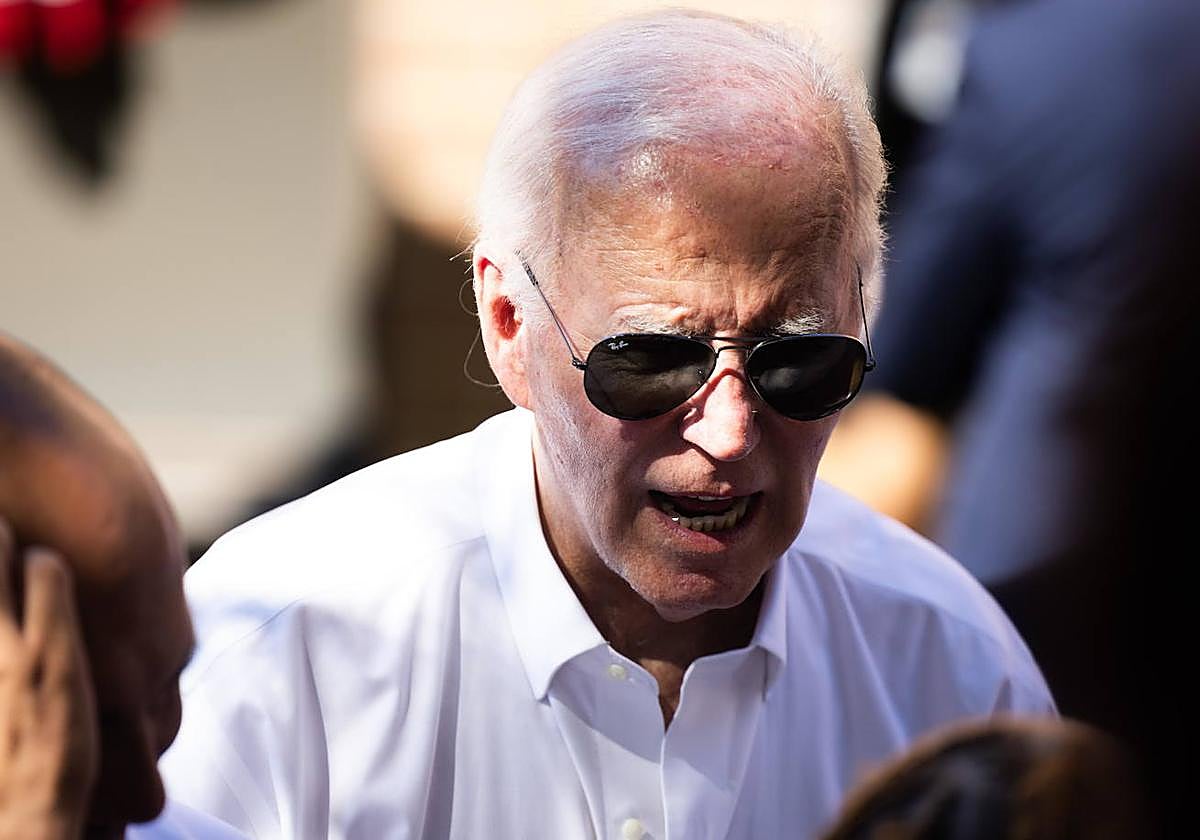 Joe Biden, orain dela egun batzuk.