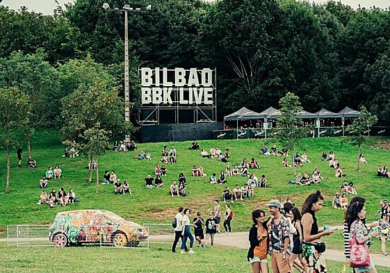 Ambiente en el recinto.