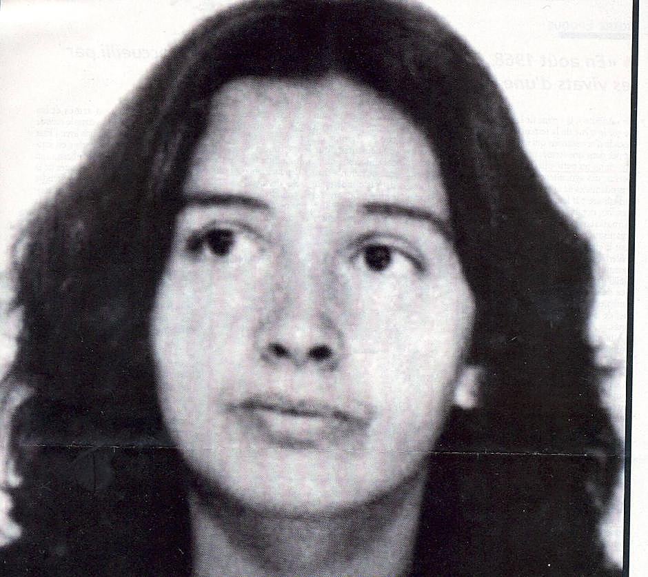 Imagen polical de 'Anboto' en los años 80, cuando comenzó a militar en ETA.