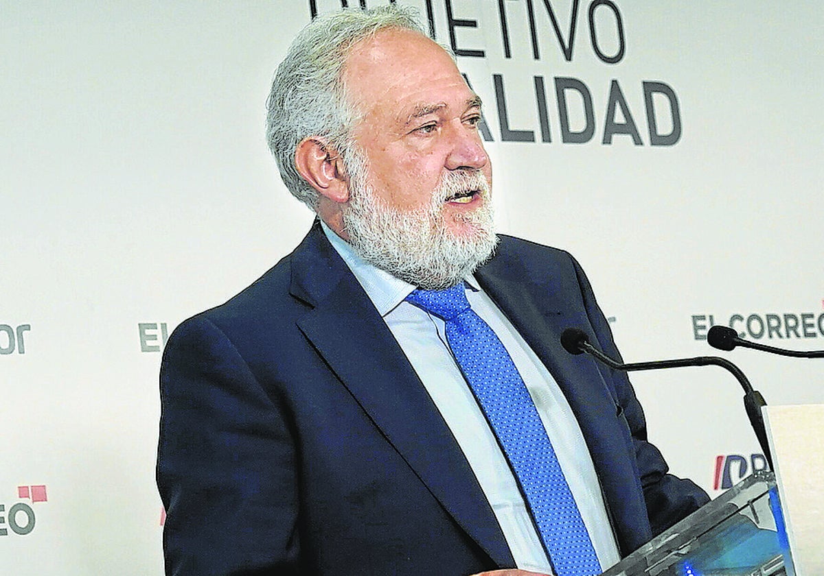 El presidente de la Cámara de Comercio de Bilbao, José Ignacio Zudaire.