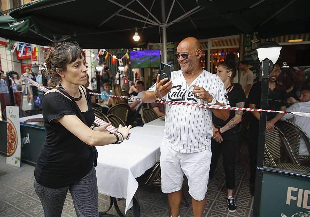 No disparen al turista