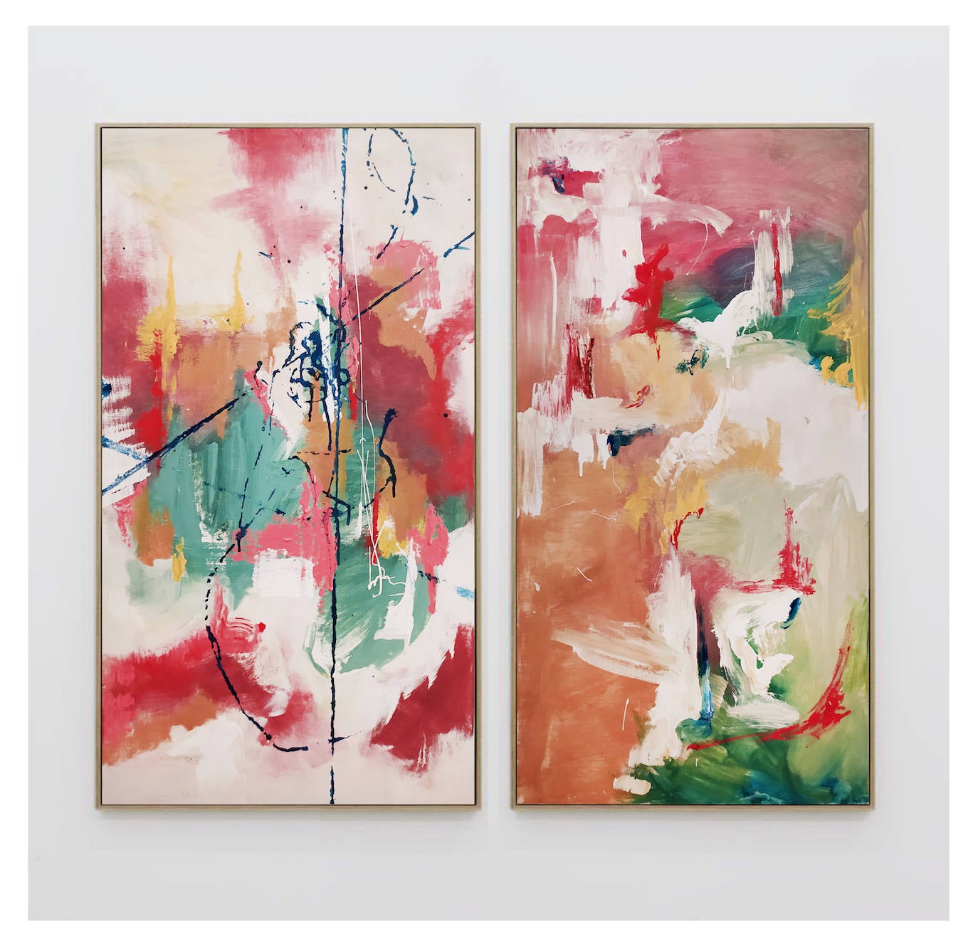 Elisa, la interiorista que llena las casas en Bizkaia de sus propias obras de arte