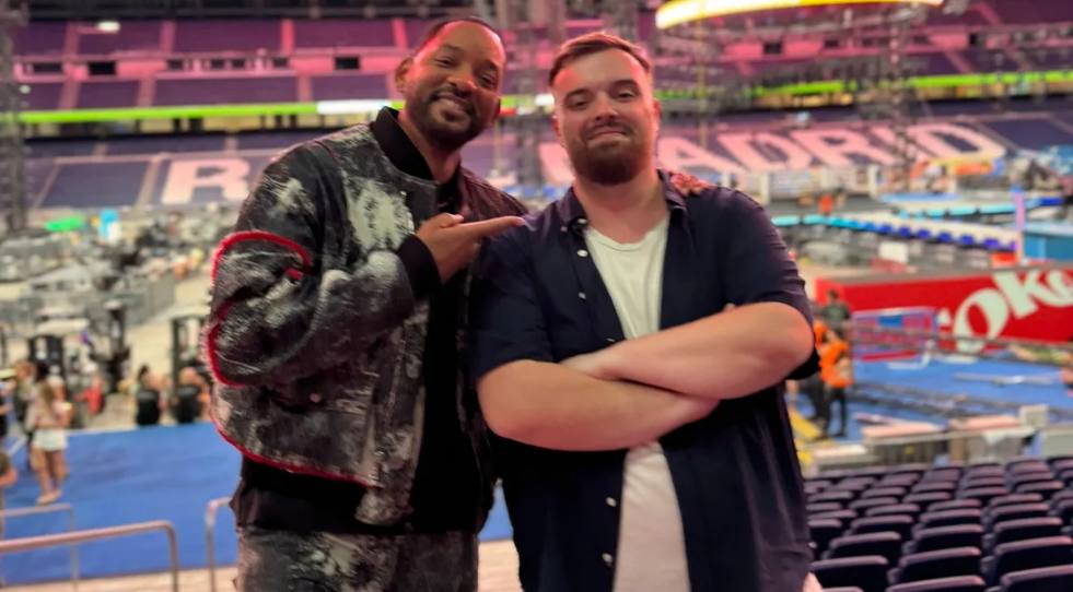 El streamer vasco Ibai Llanos y el rapero y actor Will Smith, en 'La Velada del Año IV'