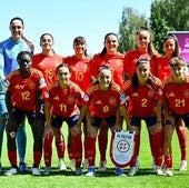 Dos jugadoras del Athletic, Astralaga y Agote, se estrenan con empate en el Europeo sub'19