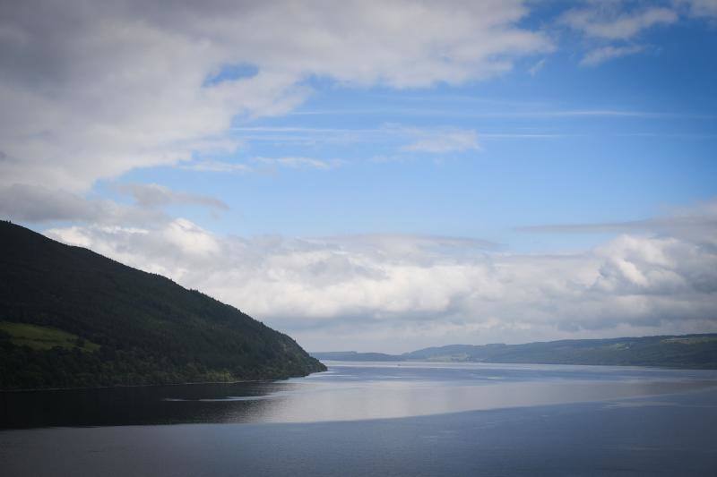 El lago Ness donde supuestamente vive el 'monstruo'