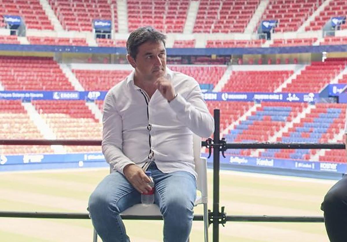 Braulio Vázquez, durante la rueda de prensa.