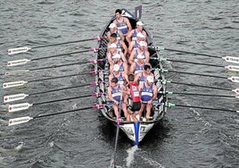 La 'Bou Bizkaia' perdió su primera regata del curso el pasado sábado ante Zierbena en la Bandera de Bilbao.