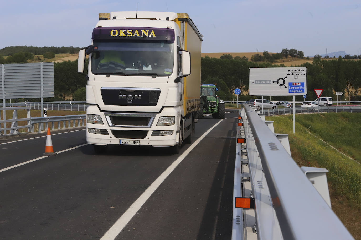 Estreno de la autovía desde Álava hacia Rioja Alavesa