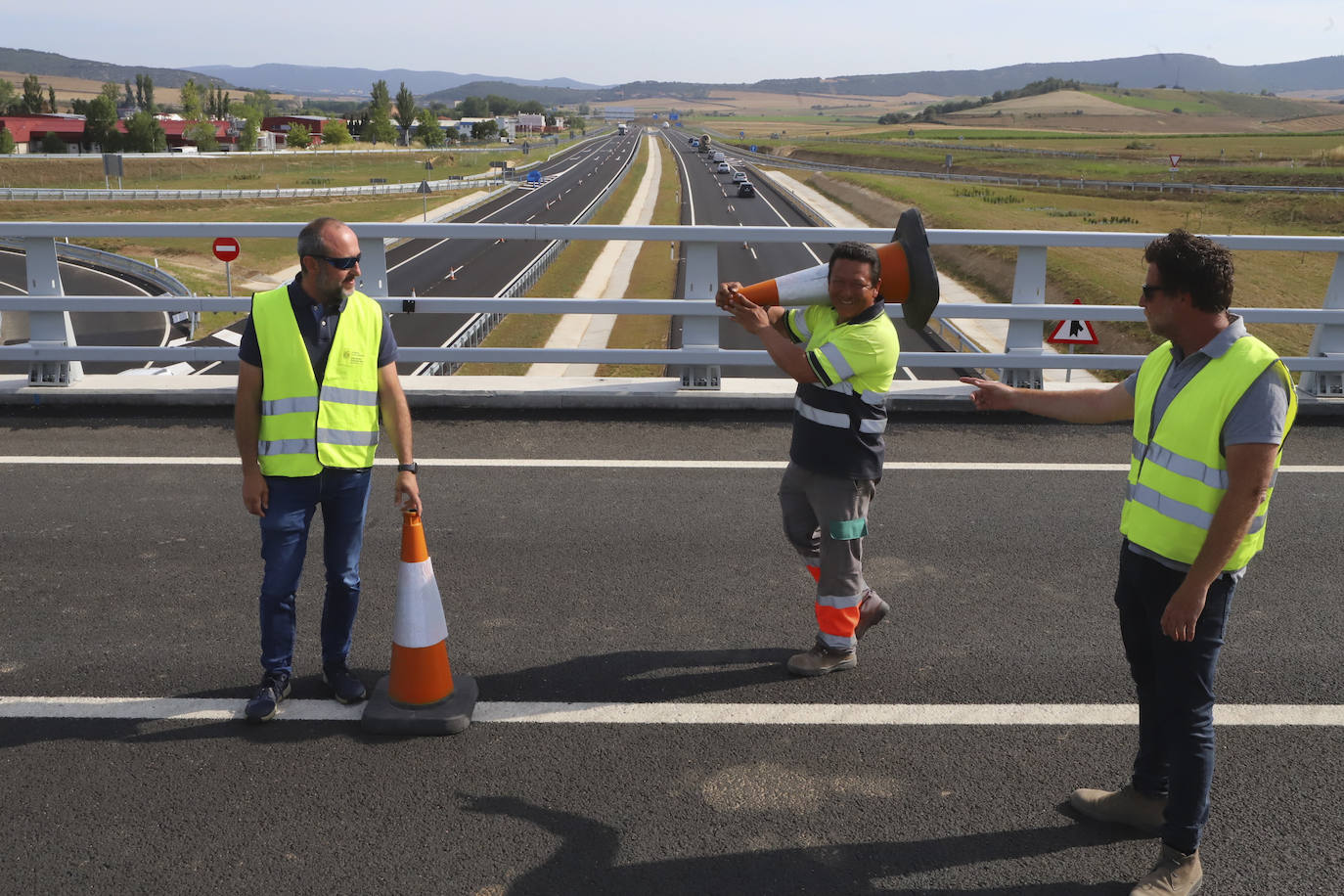 Estreno de la autovía desde Álava hacia Rioja Alavesa