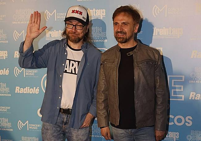Santiago Segura y José Mota, socios en una productora teatral.