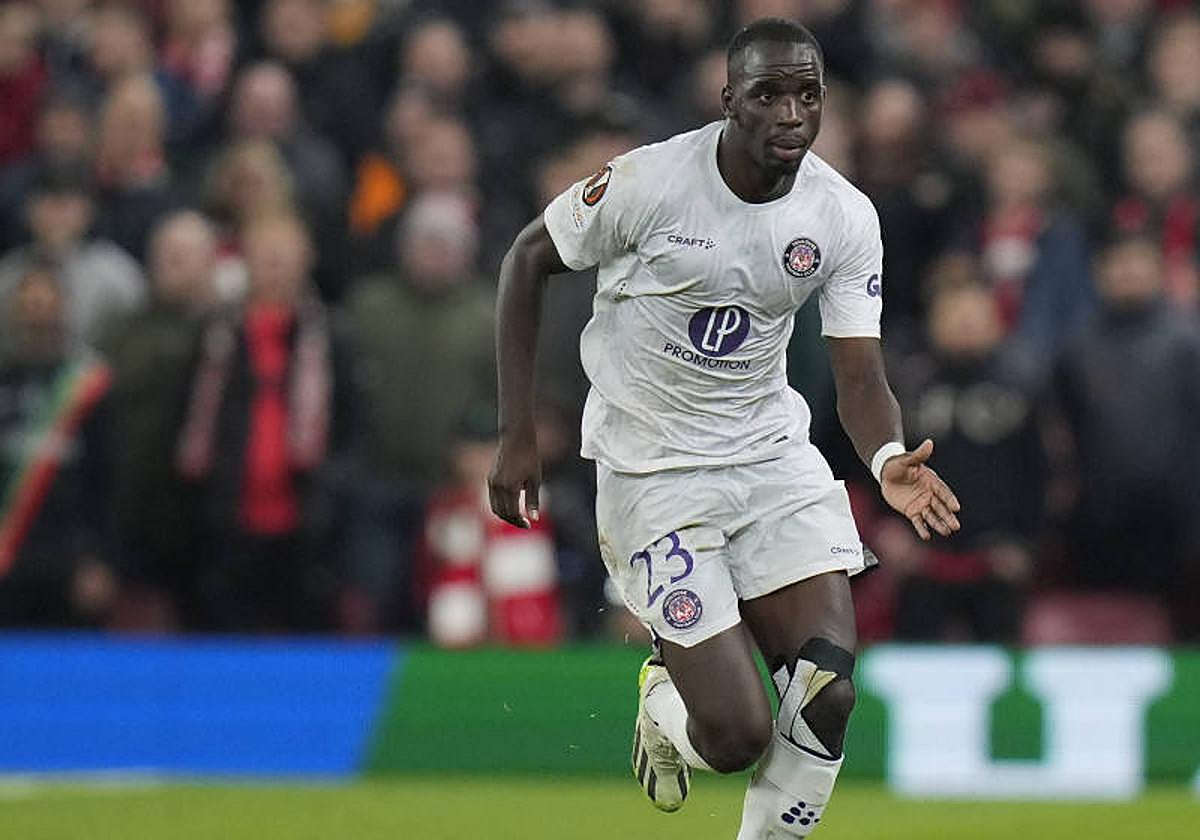 Moussa Diarra, con el Toulouse.