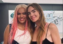 El mensaje de la hermana de Amaia Montero a Karol G tras un momento mágico en el Bernabéu