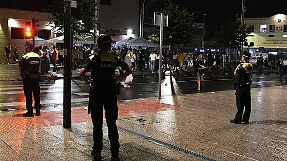 Descienden casi a la mitad los delitos en fiestas de Santurtzi
