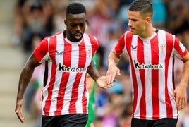 Así han sido los goles de Iñaki Williams y Canales en Barakaldo, con Gorosabel y Djaló como asistentes