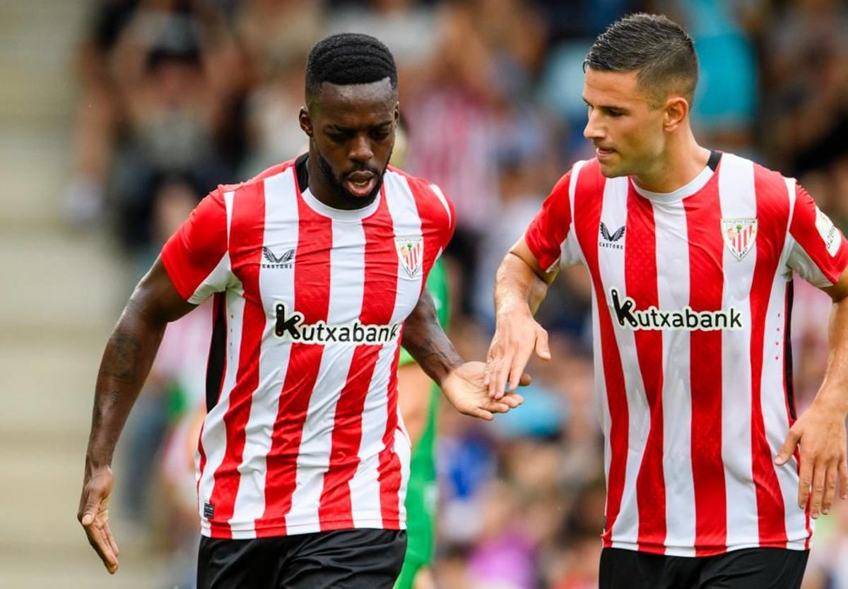 Así han sido los goles de Iñaki Williams y Canales en Barakaldo, con Gorosabel y Djaló como asistentes