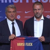 La respuesta de Flick al ser preguntado por Nico en su presentación como técnico del Barça